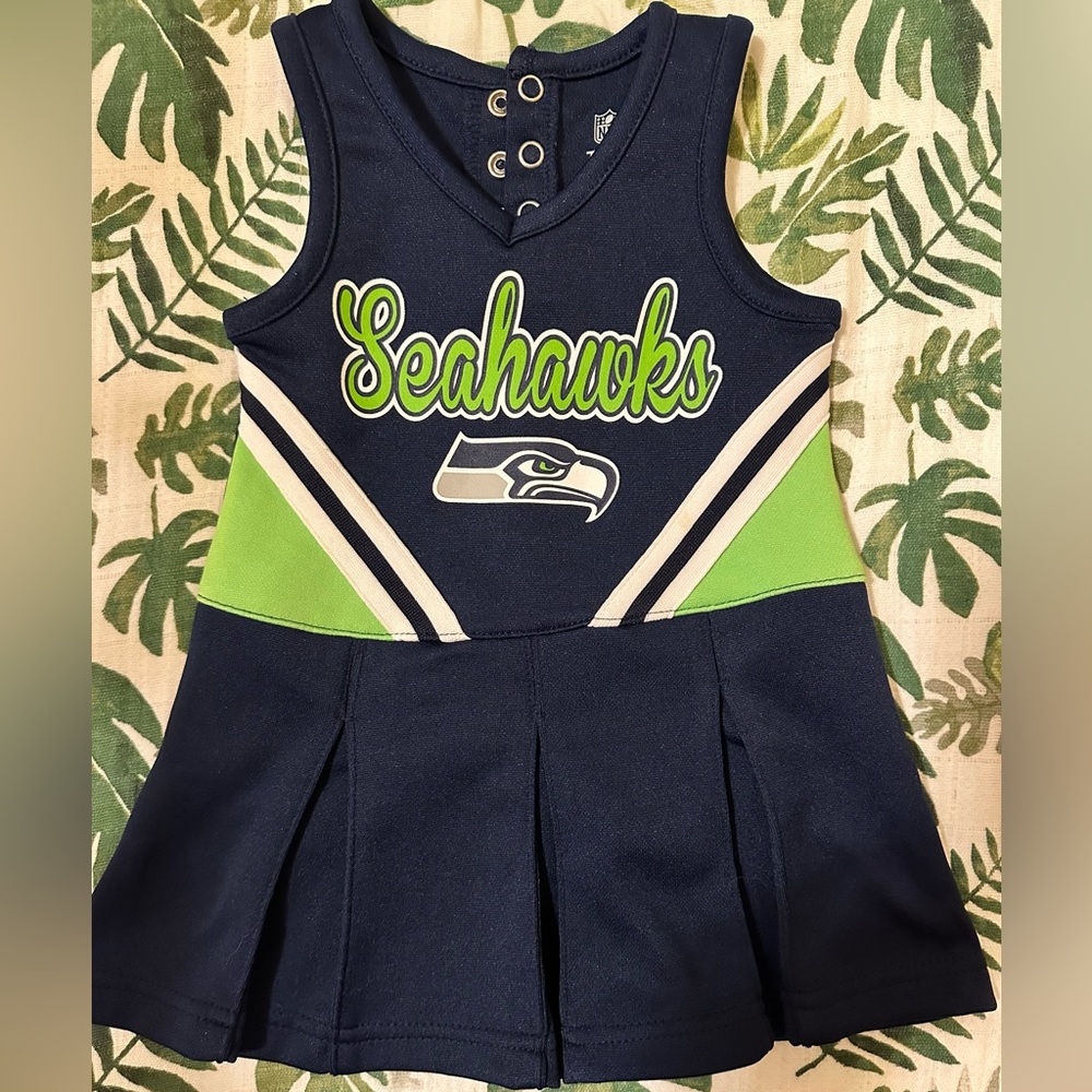 Seattle Seahawks Cheerleader Dress 12mo